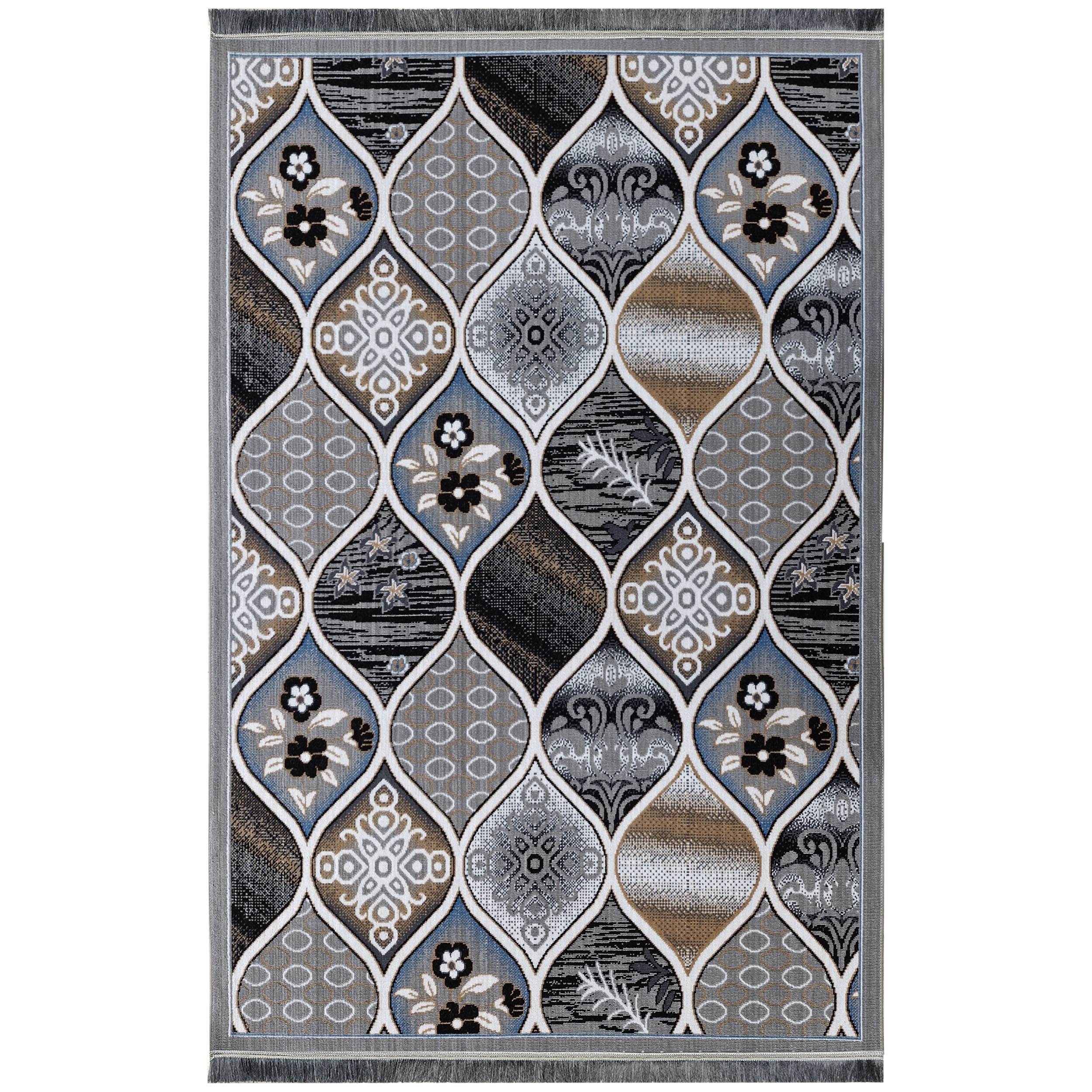 گلیم ماشینی جزیره طرح 815 مدل TO-6