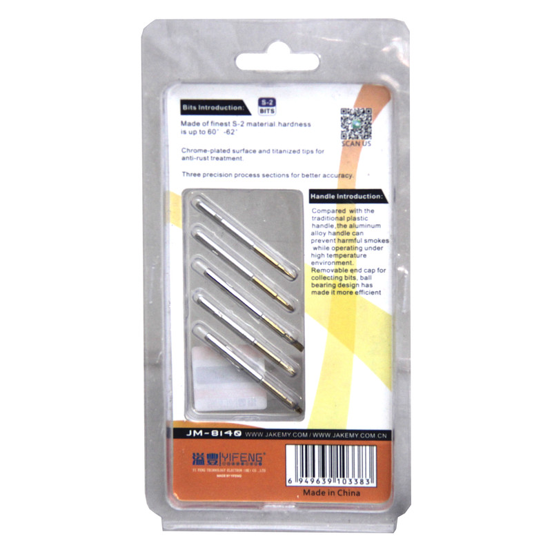 مجموعه 6 عددی پیچ گوشتی موبایلی جاک می مدل JM-8140