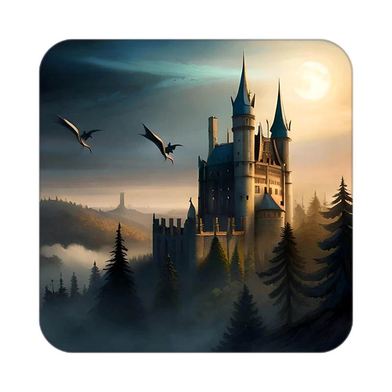 زیر لیوانی کاکتی طرح هری پاتر Harry Potter مدل mp43086