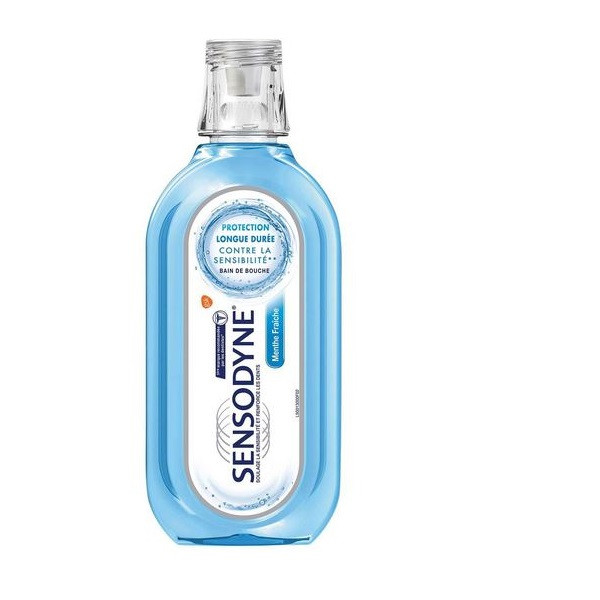 دهان شویه سنسوداین مدل Menthe Fraîche Protection حجم 450 میلی لیتر دهان شویه سنسوداین مدل Menthe Fraîche Protection حجم 450 میلی لیتر
