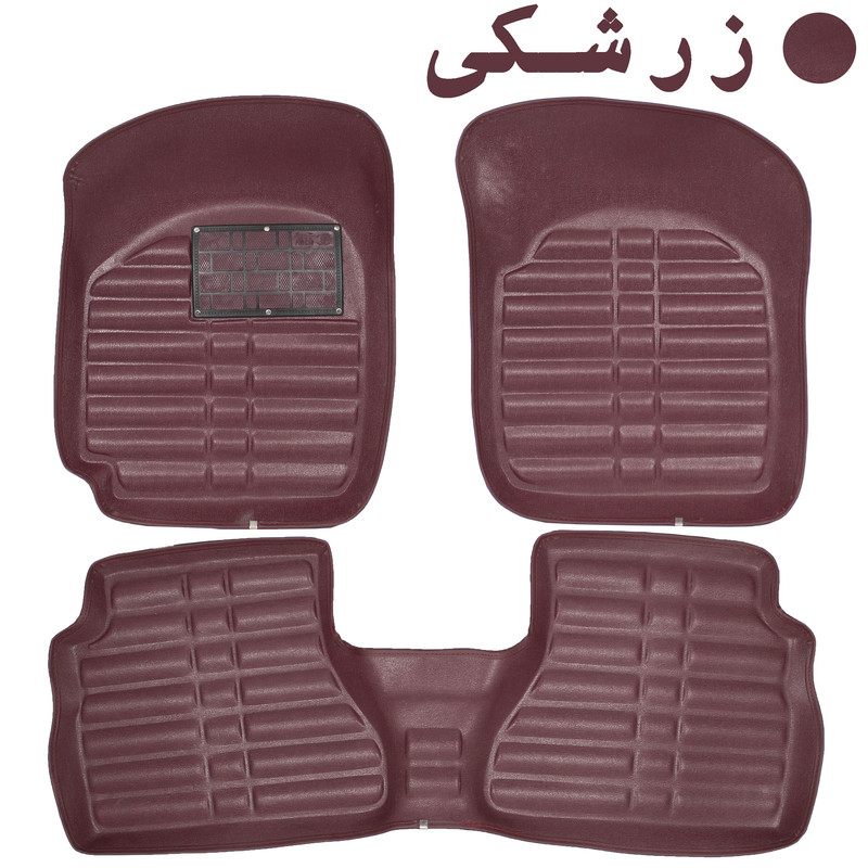 کفپوش سه بعدی خودرو مدل A-h مناسب برای پراید هاچبک