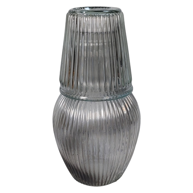 سرویس پارچ و لیوان 2 پارچه اکیا مدل خمبه ای