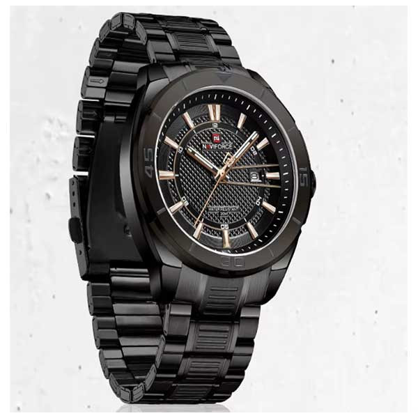 ساعت مچی عقربه‌ای مردانه کوارتز نیوی فورس مدل NF9210 BB