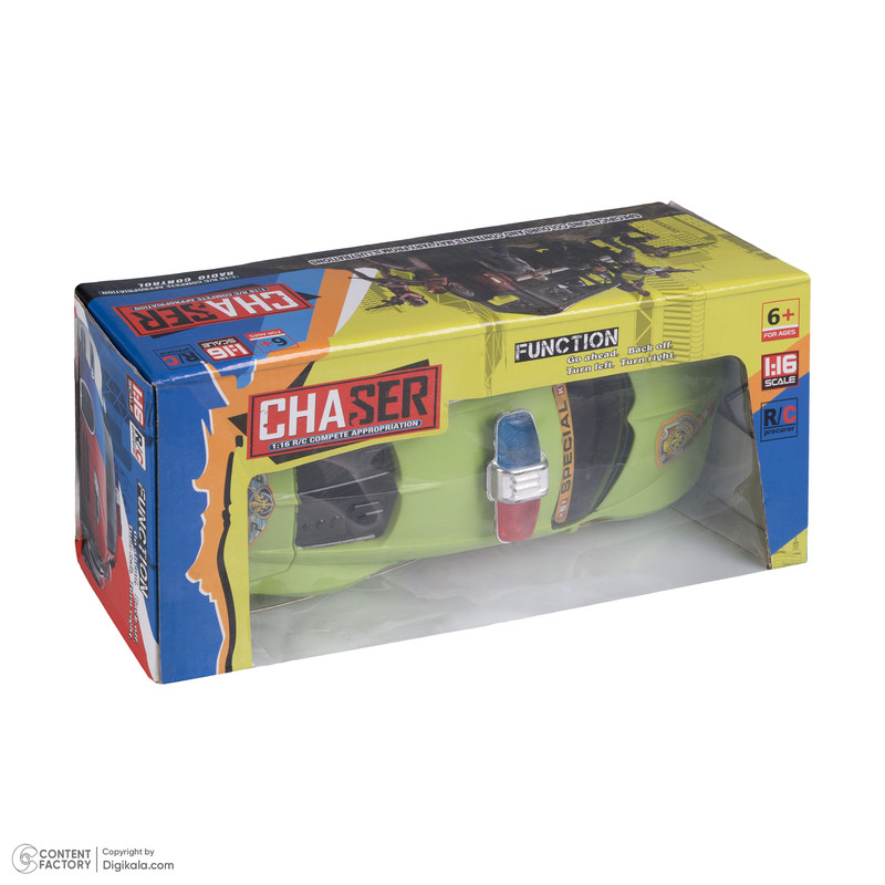 ماشین بازی چیسر مدل پلیس