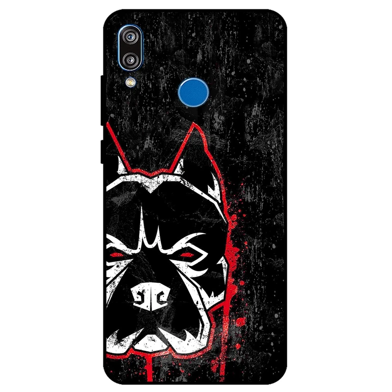 کاور مگافون طرح بولداگ مدل 8162 مناسب برای گوشی موبایل هوآوی P20 Lite / Nova 3E