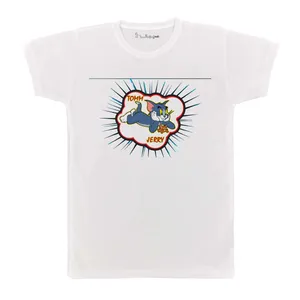 تی شرت بچگانه پرمانه طرح tom and jerry کد pmt.2942