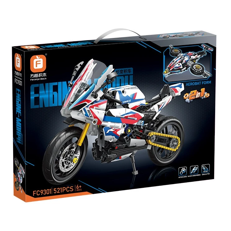 ساختنی مدل موتور تبدیل شونده طرح ترانسفورمر کد 9301