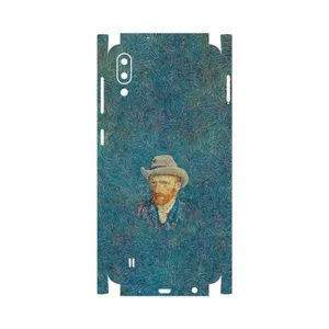 MAHOOT Self portrait with a gray felt hat-FullSkin Cover Sticker for Samsung Galaxy M10
