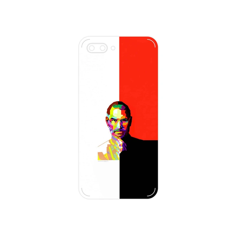برچسب پوششی ماهوت مدل Collage of Steve Jobs 1 مناسب برای گوشی موبایل آنر 10