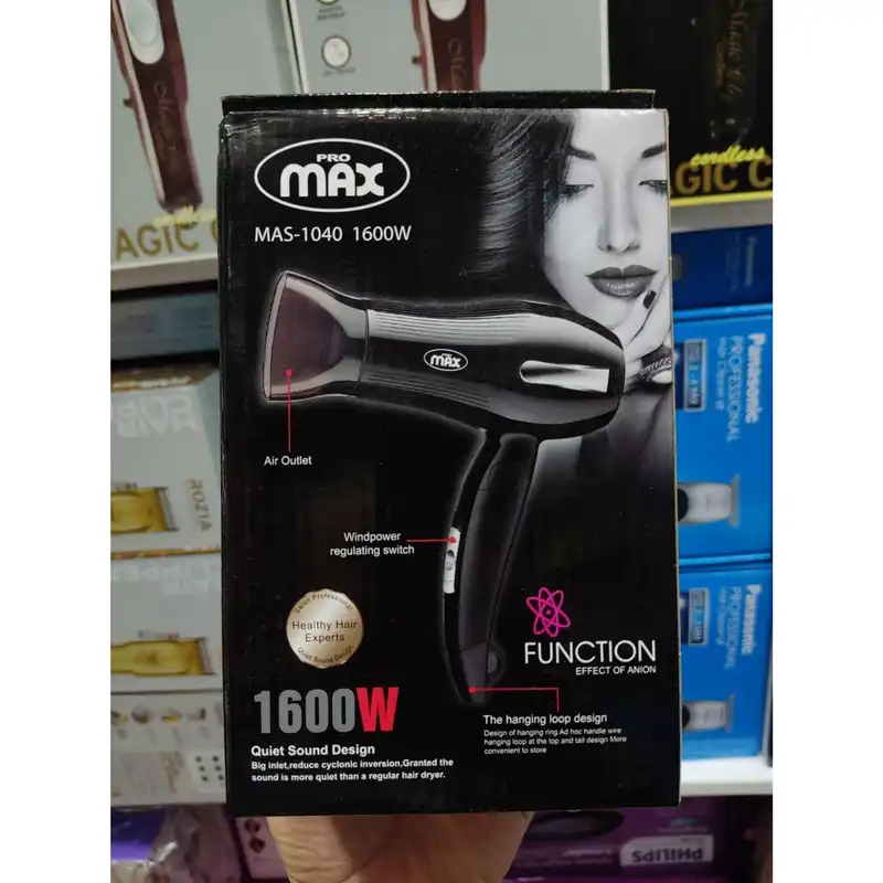 سشوار مسافرتی پرومکس مدل mas1040