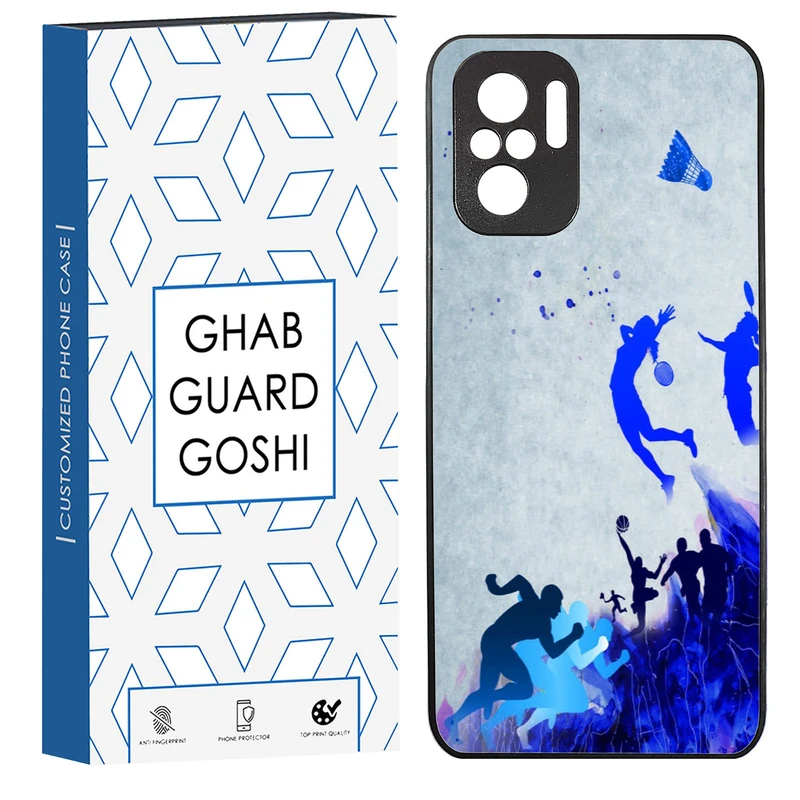 کاور قاب گارد گوشی طرح بدمینتون کد TPU-114 مناسب برای گوشی موبایل شیائومی Redmi Note 10 4g / Redmi Note 10s / Poco m5s