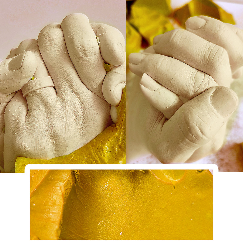 مجموعه قالب گیری هوشمند نی نی تندیس مدل تندیس دست دو نفره زوجین