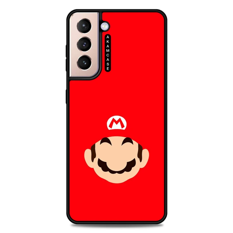 کاور آکام مدل AMC-WSGS21P-SUPER MARIO17 مناسب برای گوشی موبایل سامسونگ Galaxy S21 Plus