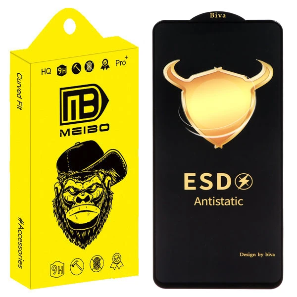 محافظ صفحه نمایش میبو مدل Biva Antiistatic Shield مناسب برای گوشی موبایل سامسونگ Galaxy A71 / A73 / A81 / A91 / Note 10 Lite / F54 / Poco X5 Pro / Rm Note 12 Pro 4G / 5G