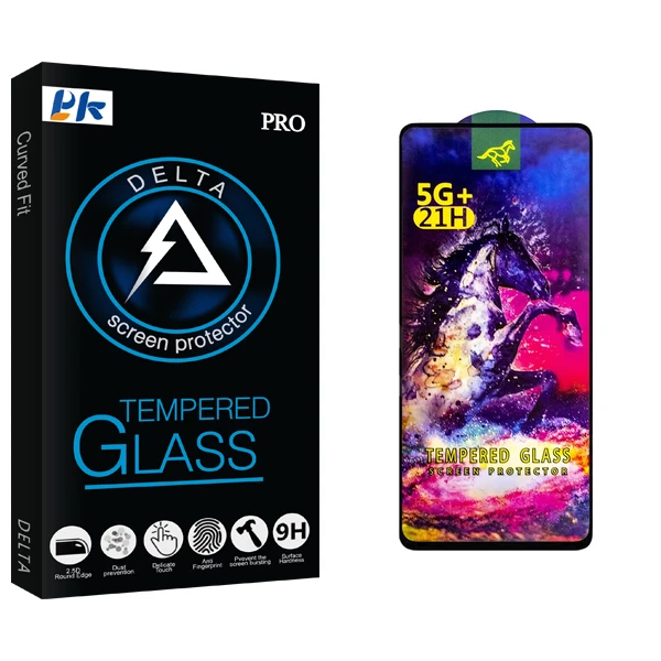 محافظ صفحه نمایش شیشه ای پی کی مدل Delta HORSE مناسب برای گوشی موبایل سامسونگ Galaxy A21s
