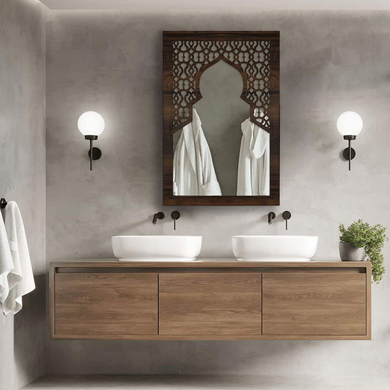 آینه سرویس بهداشتی مدل مراکشی آینه سرویس بهداشتی مدل مراکشی