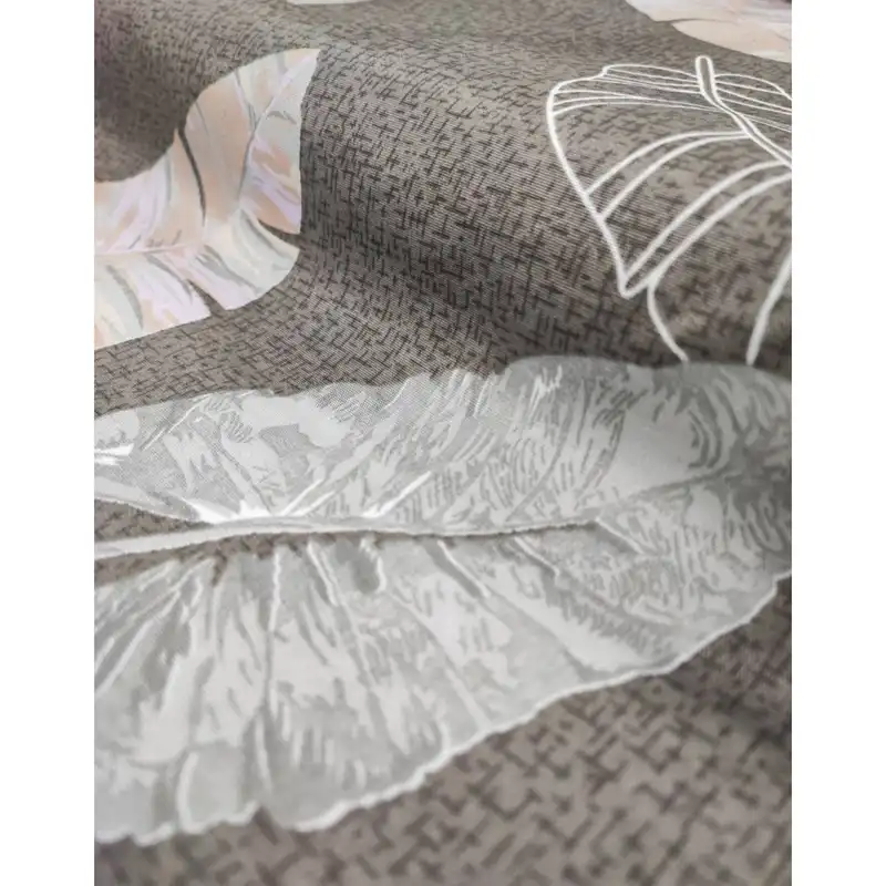 پارچه ملحفه مدل برگی کد T3