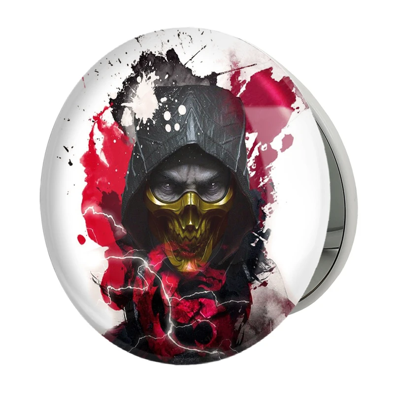آینه جیبی خندالو طرح بازی مورتال کمبت Mortal Kombat مدل تاشو کد 29788