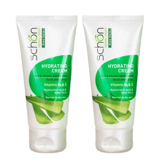کرم آبرسان شون مدل ALOE VERA حجم 50 میلی لیتر مجموعه 2 عددی