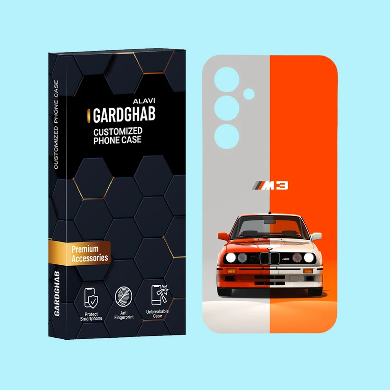 کاور گارد قاب علوی مدل ماشین مناسب برای گوشی موبایل سامسونگ Galaxy A55