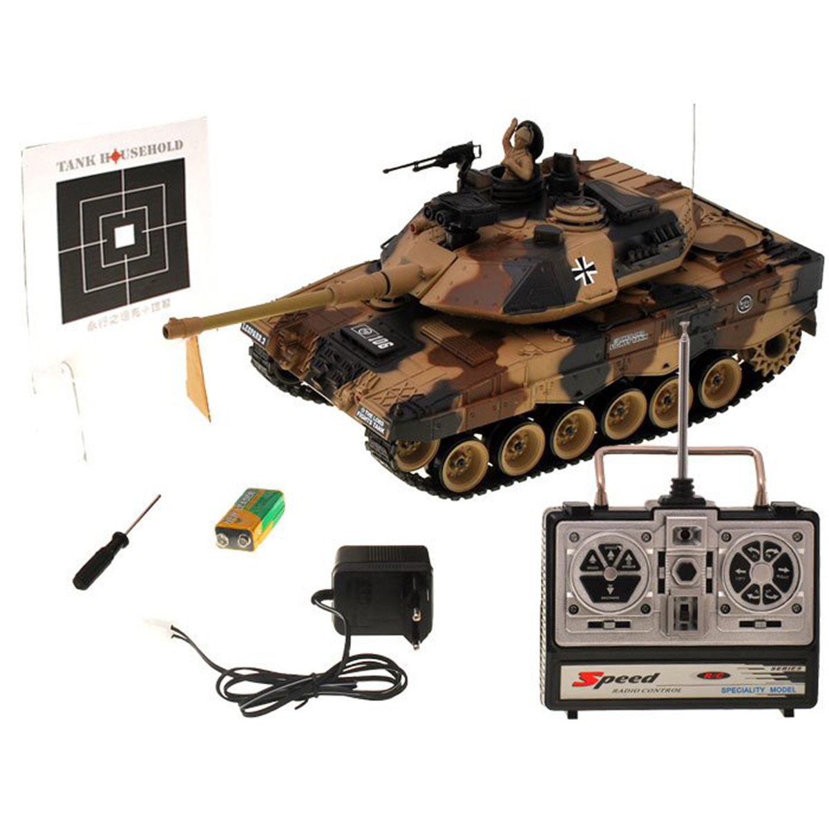تانک بازی کنترلی مدل MILITARY کد 4101