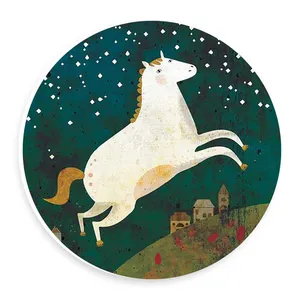  دیوارکوب طرح اسب و آسمان شب مدل wtb634