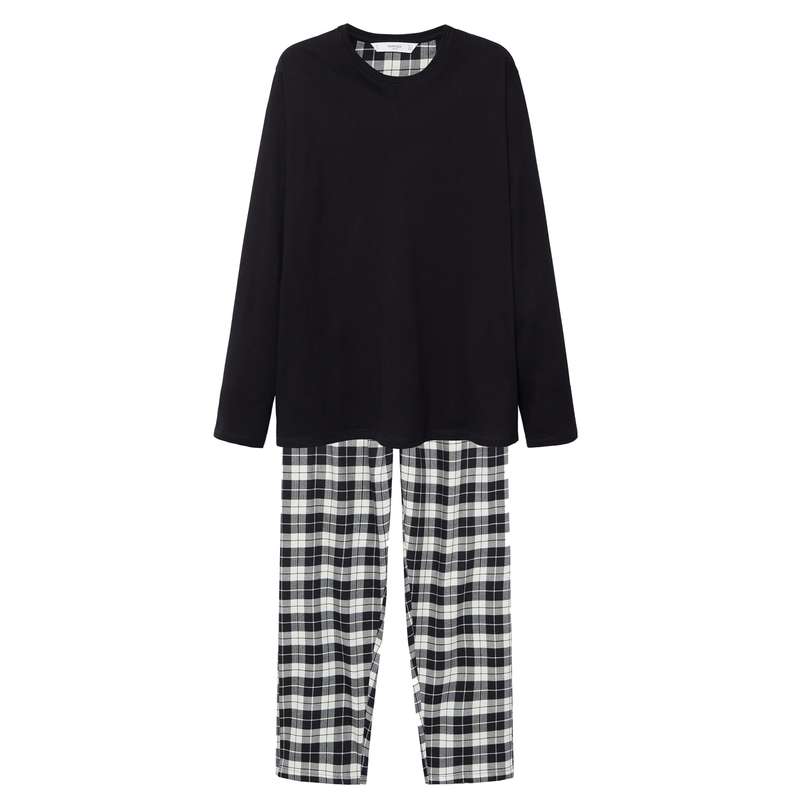 ست تی شرت و شلوار مردانه مانگو مدل BK026NOE