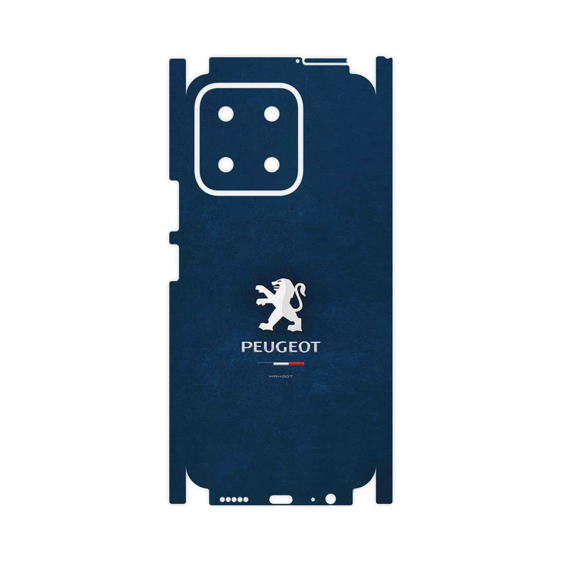 برچسب پوششی ماهوت مدل Peugeot_Logo-FullSkin مناسب برای گوشی موبایل آنر X5b