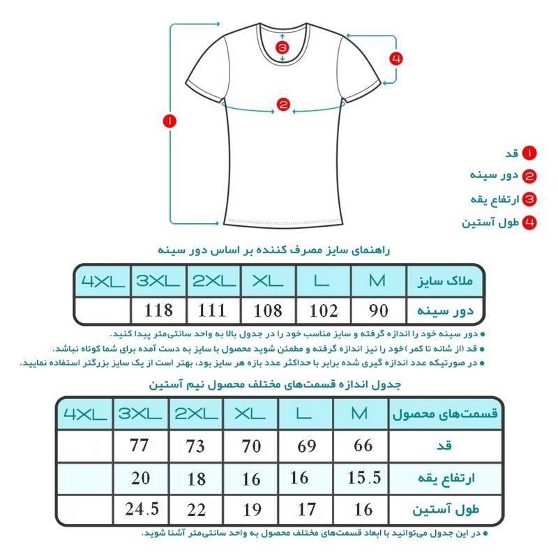 زیرپوش آستین دار مردانه مدل نخ پنبه -  - 3