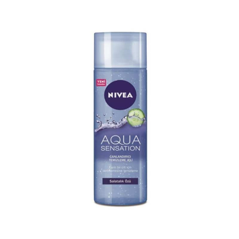 ژل شستشو صورت نیوآ مدل AQUA SENSATION حجم 200 میلی لیتر