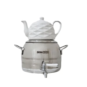 ست کتری و قوری دکاموند مدل e6042 گنجایش کتری 5 لیتر گنجایش قوری 1 لیتر