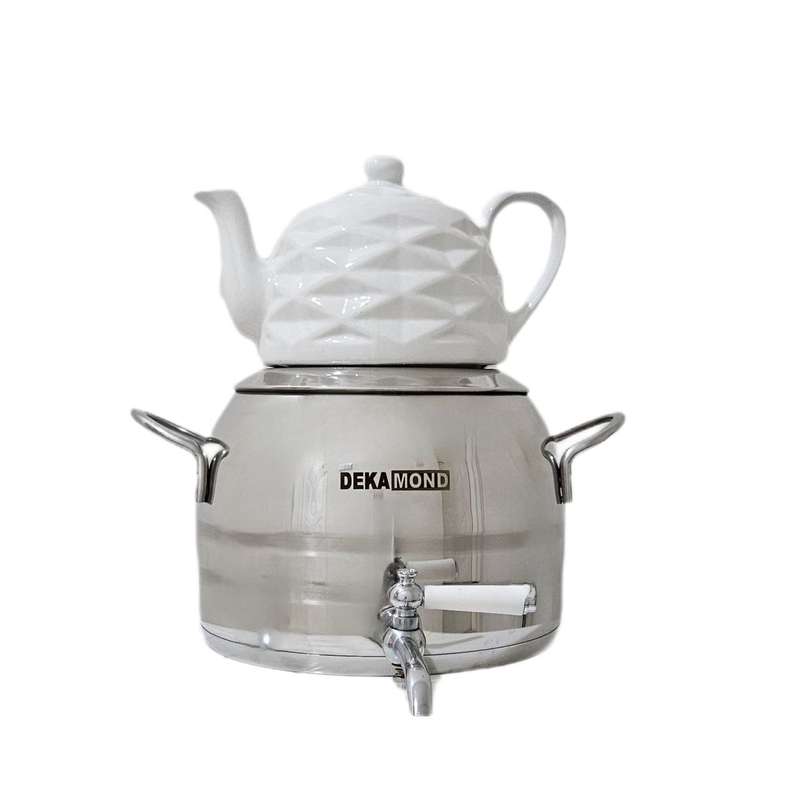 ست کتری و قوری دکاموند مدل E6042 گنجایش کتری 5 لیتر گنجایش قوری 1 لیتر