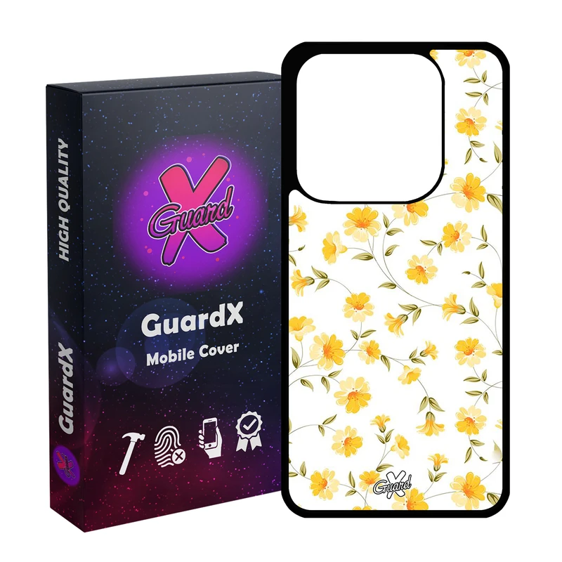 کاور گارد ایکس طرح گل مدل 10415 مناسب برای گوشی موبایل شیائومی Redmi Note 14 4G
