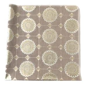 سفره 14 نفره مدل لوتوس پشت نخی 350×100 سانتی متر کد 06