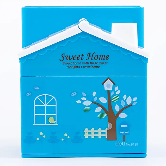 جامدادی رومیزی دلی مدل Sweet Home کد 9138