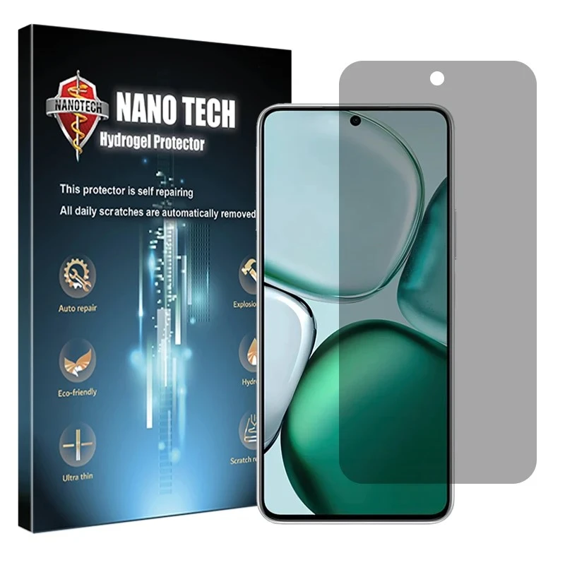 محافظ صفحه نمایش حریم شخصی نانوتک مدل هیدروژلی مناسب برای گوشی موبایل آنر X9c Smart