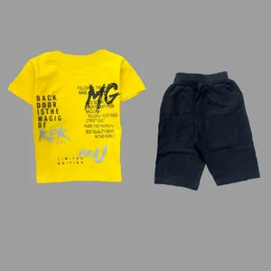 ست تی شرت و شلوارک بچگانه مدل MG.2