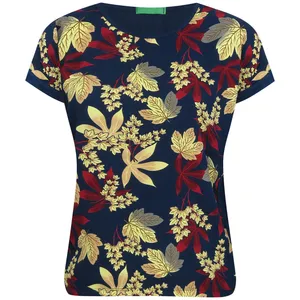 بلوز آستین کوتاه زنانه مدل پیش نخی کد 5