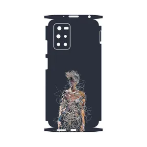 MAHOOT Strings Digital Art 1-FullSkin Cover Sticker for Xiaomi Redmi Note 11 4G