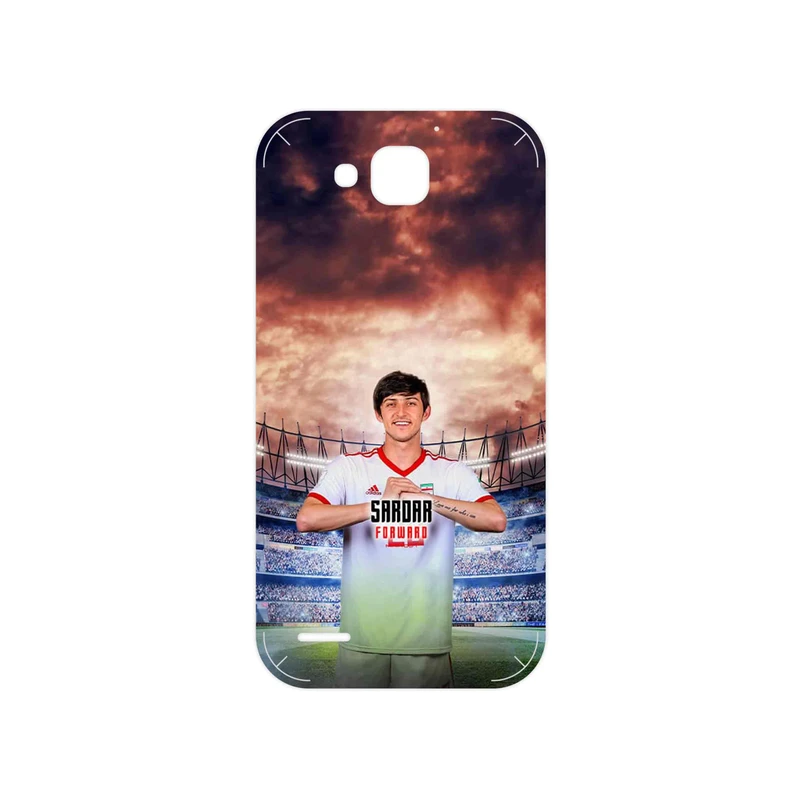 برچسب پوششی ماهوت مدل Sardar Azmoun مناسب برای گوشی موبایل آنر 3X G750