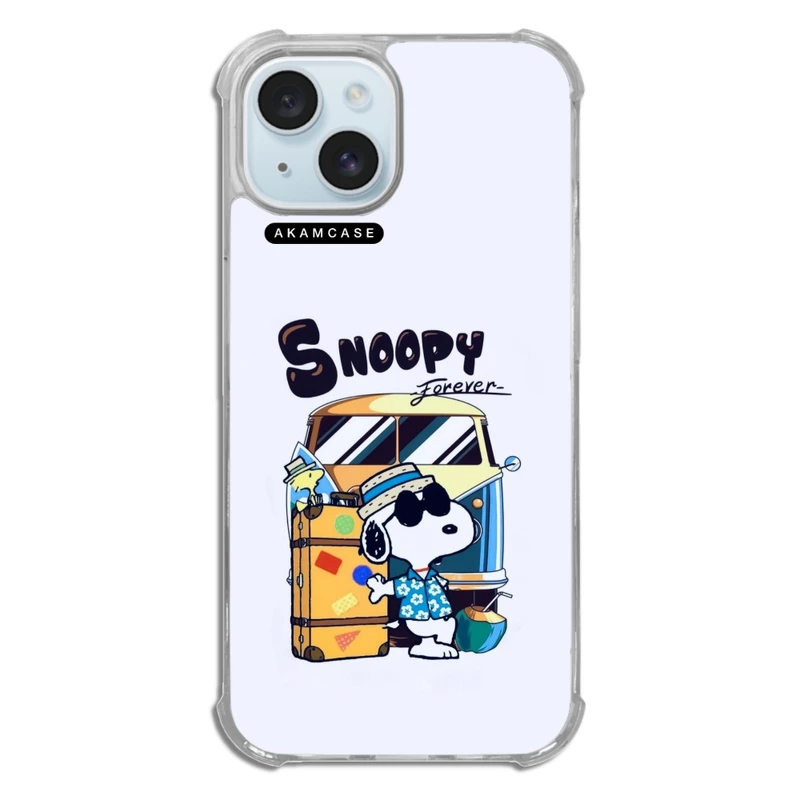 کاور آکام مدل AMCWTA15-SNOOPY11 مناسب برای گوشی موبایل اپل iPhone 15