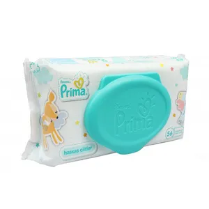 دستمال مرطوب پریما طرح hassas ciltler بسته 56 عددی