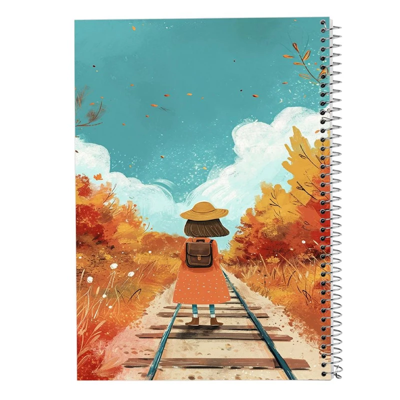 دفتر شطرنجی 50 برگ مدوپد طرح فانتزی کد DF16528