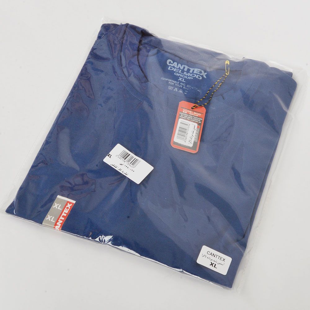 تی شرت آستین بلند مردانه کانتکس مدل 249013613 رنگ آبی -  - 6