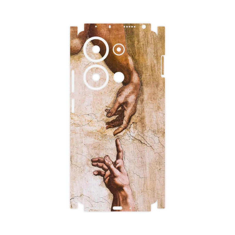 برچسب پوششی ماهوت مدل The Creation of Adam of MichelAnge-FullSkin مناسب برای گوشی موبایل شیائومی Redmi Note 13 Pro 4G