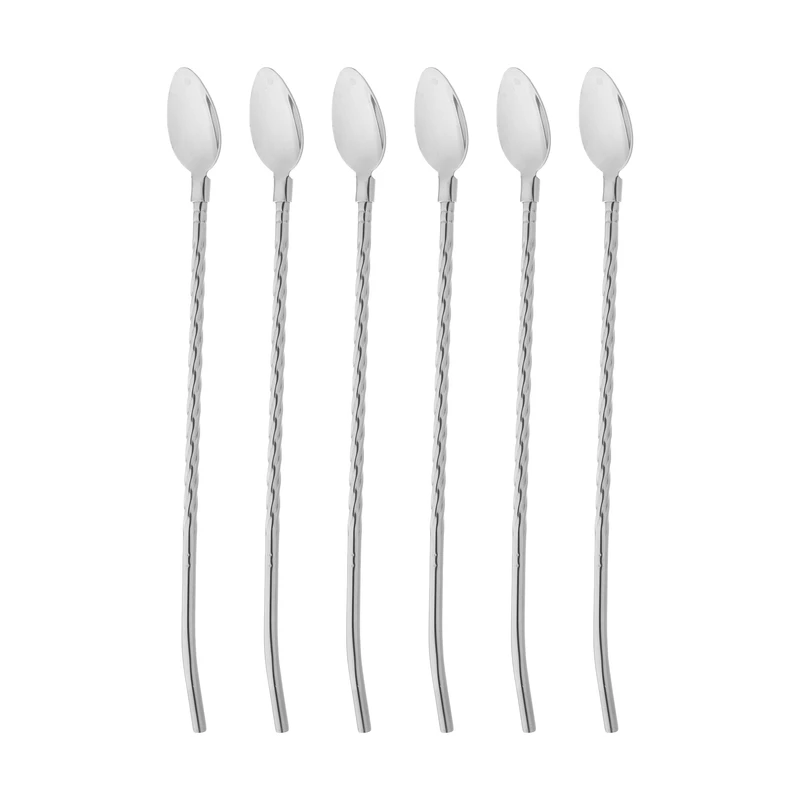 قاشق شربت خوری کد 7048 بسته 6 عددی 