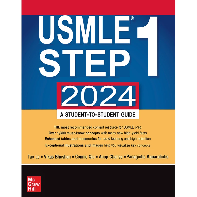 کتاب First Aid for the USMLE Step1 2024 اثر جمعی از نویسندگان انتشارات مک گراهیل