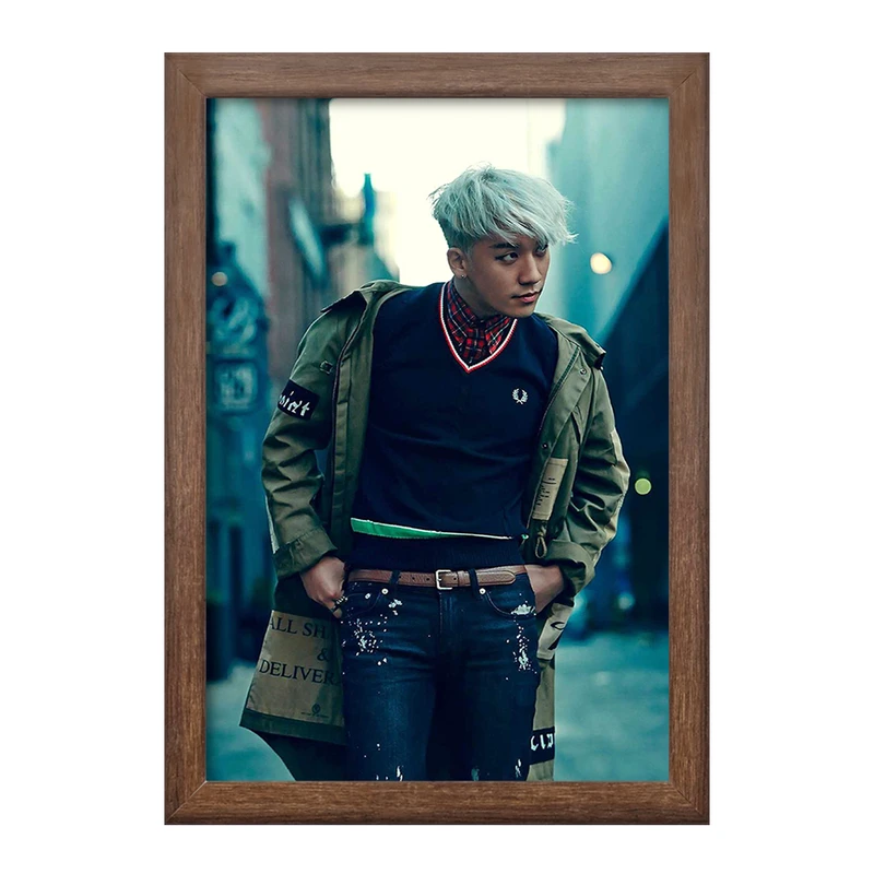 تابلو خندالو طرح سونگری گروه بیگ بنگ BIGBANG  کد 12576