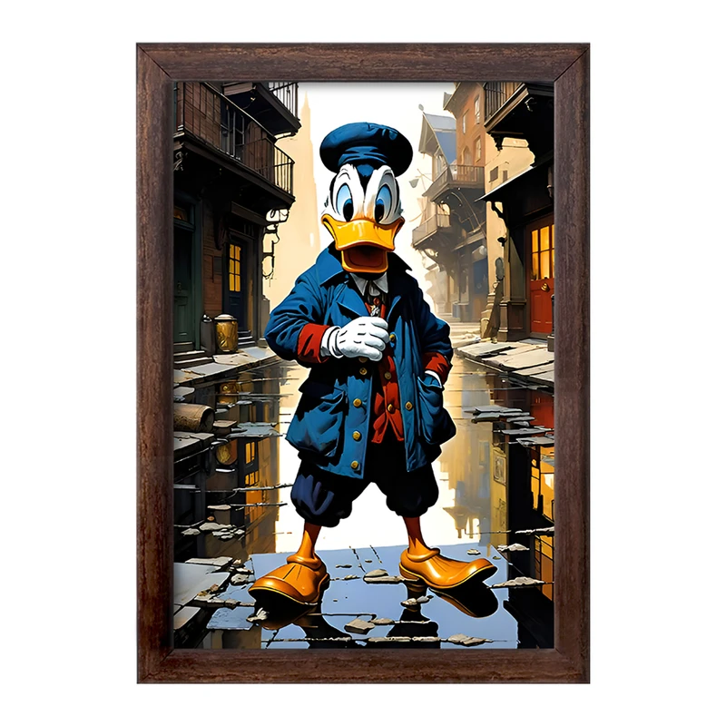 تابلو خندالو طرح دانلد داک (Donald Duck) کد F8486