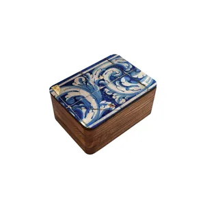 جعبه هدیه چوبی آزاکو مدل BR4-003